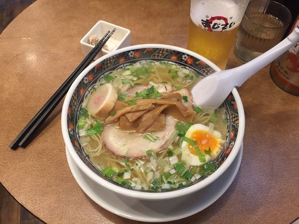 「アジサイ塩ラーメン」@函館麺厨房あじさい 本店の写真