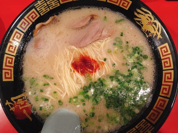 「天然とんこつラーメン 790円」@一蘭 本社総本店の写真
