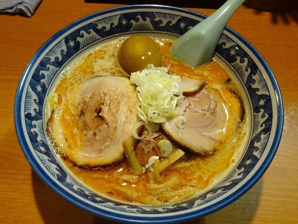 「味噌ラーメン（750円）＋炙りチャーシューダブル＋味付玉子」@麺や 樽座 小宮店の写真
