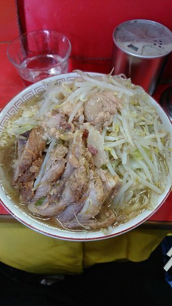 「大豚　全増し　750円」@ラーメン二郎 三田本店の写真