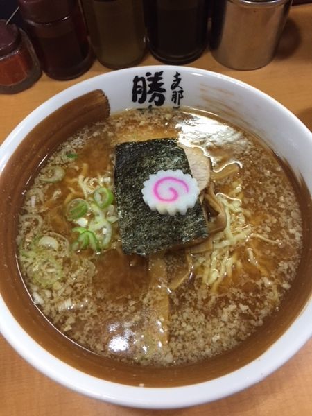 「みそらーめん　770円」@支那そば 勝丸 目黒本店の写真