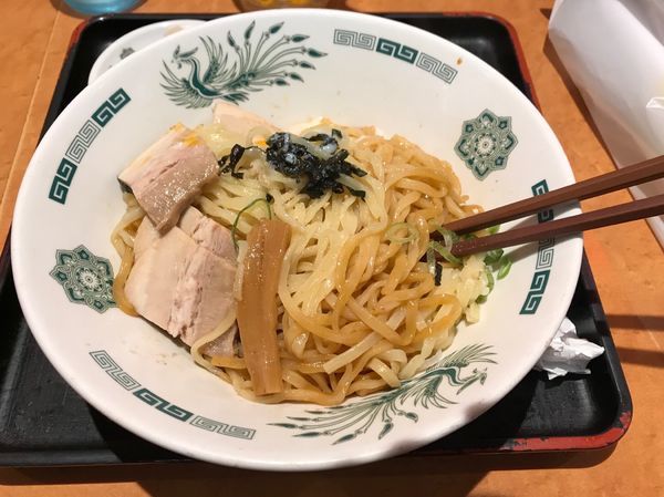 「汁なしラーメン 510円」@日高屋 大宮DOM店の写真