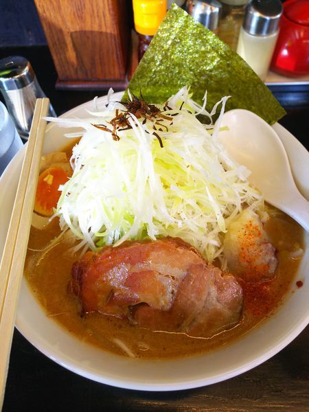 「ネギ味噌大盛」@北海道らーめん小林屋 茅ヶ崎店の写真