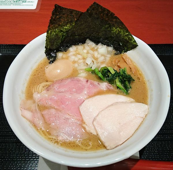 「特製濃厚豚骨魚介RAMEN」@RAMEN 火影 ラゾーナ川崎店の写真