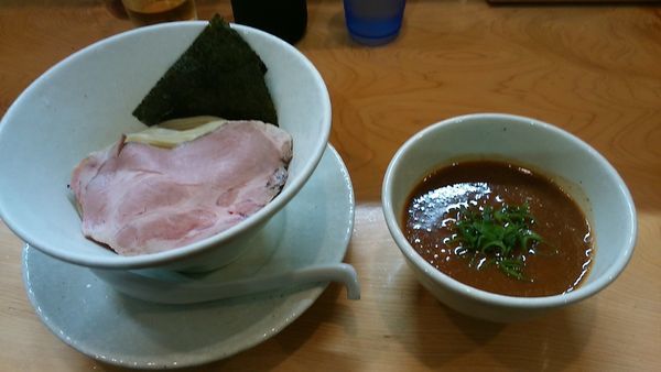 「濃厚海老つけ麺」@麺屋BISQの写真