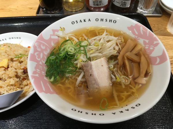 「半チャンセット」@大阪王将 五反田店の写真