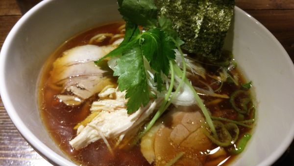 「鶏そば醤油」@神田とりそば なな蓮の写真
