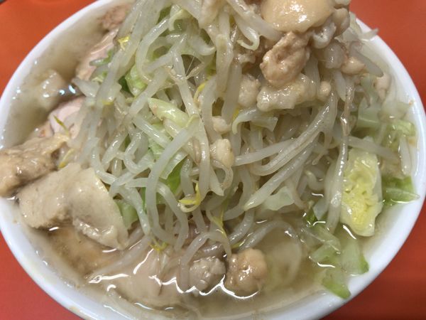 「ラーメン小(ヤサイアブラ)」@ラーメン二郎 神田神保町店の写真