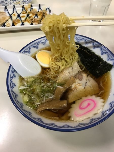 「千秋麺 ハーフ 450円」@そば処 紀文の写真