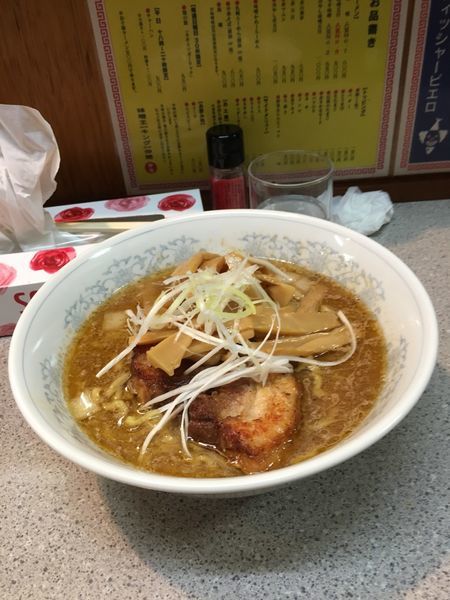 「味噌ラーメン+メンマ」@味噌王 仲間 SNBWorldの写真