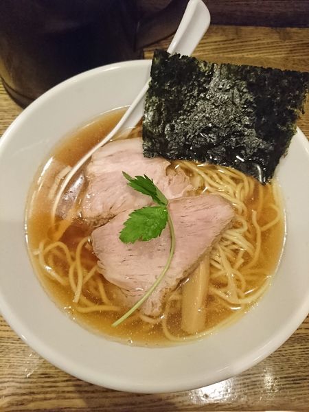 「平子煮干そば 750円」@新橋 纏の写真