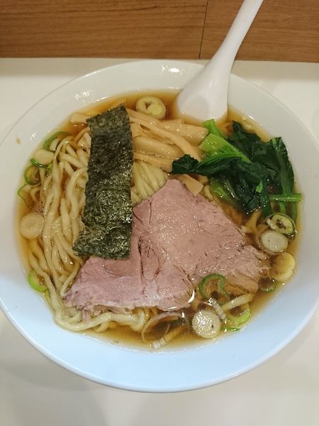 「らぁめん 690円 大盛(無料)」@らぁめん ほりうち 新橋店の写真