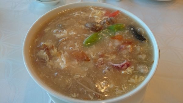 「海鮮麺？（250NTDくらい）」@欣葉 台菜南西店の写真