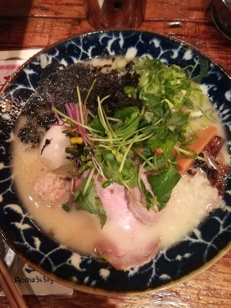 「鶏そば　ばりのせ」@鶏そば HIBARIの写真