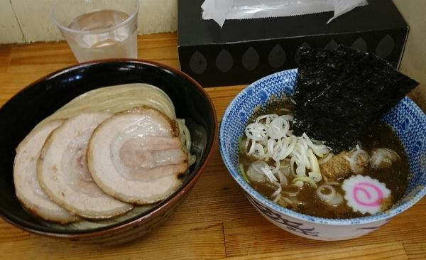 「特製つけ蕎麦 中」@中華蕎麦 サンジの写真