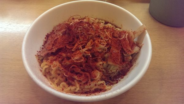 「地獄油そば、ダブル」@味の天徳 柿生店の写真