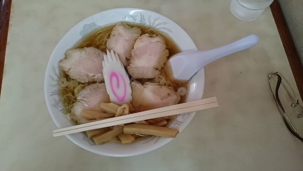 「チャーシュウ麺」@竜園の写真