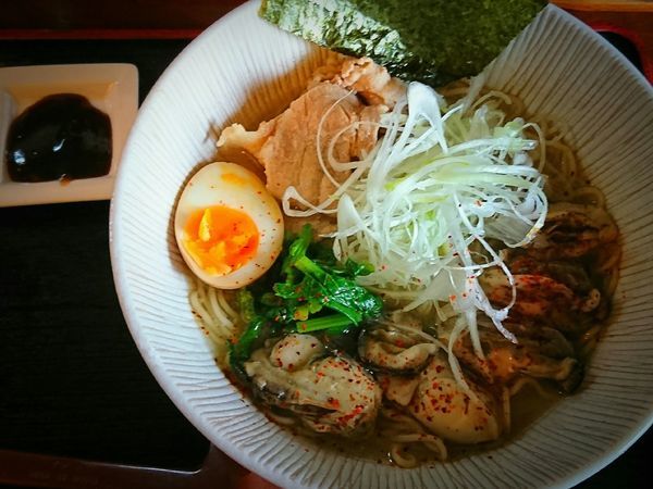 「【限定】牡蠣そば ￥830」@和風らーめん 凪の写真