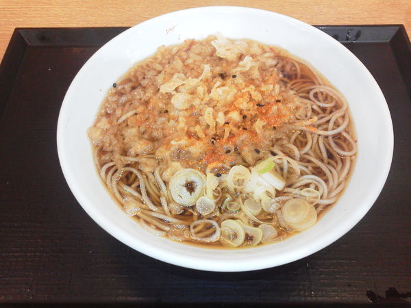 「たぬきそば 350円」@いわもとQ 歌舞伎町店の写真