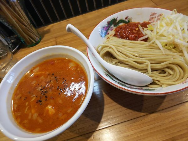 「とまとみそつけ麺」@カッパ64 福生店の写真