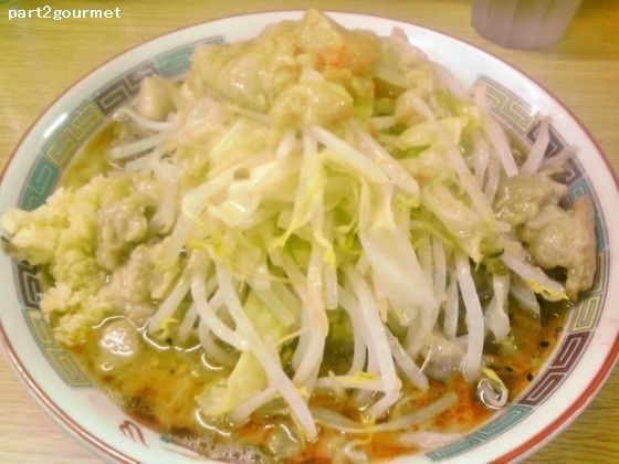 「TARO(豚入り) 「ニンニクアブラ甘いの」(950円)」@ラーメン二郎 栃木街道店の写真
