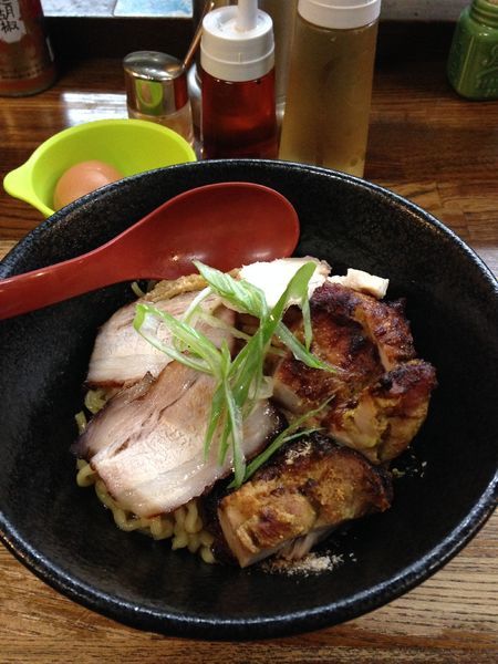 「スペシャル油そば」@麺屋 一八の写真