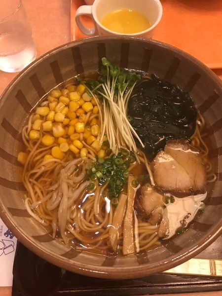 「京風らーめん」@京風茶房 おちょぼ 白山店の写真