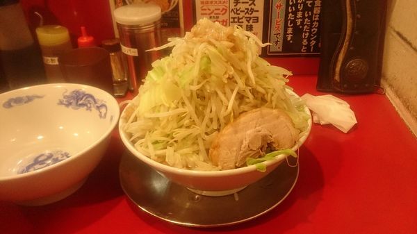 「ラーメン倍盛 830円」@ジャンクガレッジ 東大宮店の写真