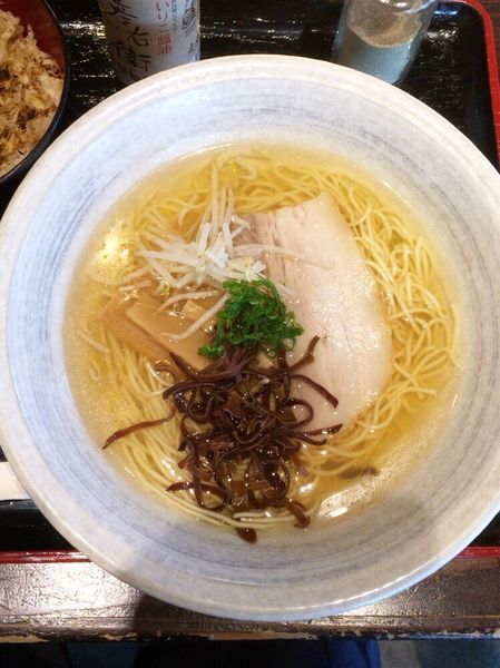 「いりこそば」@お侍茶屋 彦右衛門 光店の写真