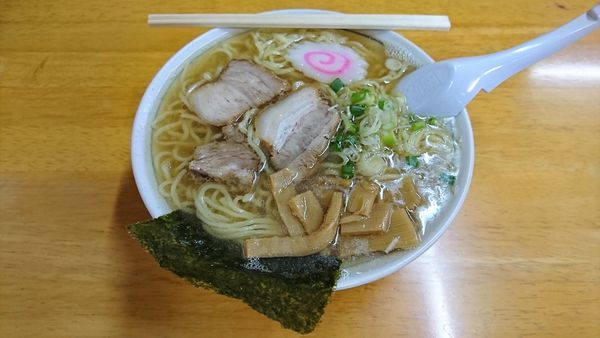 「中華そば　６００円」@ちくにの写真