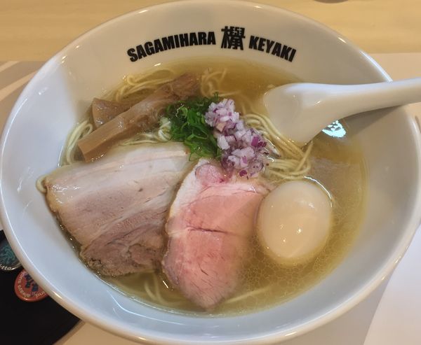 「味玉塩らーめん（￥850）」@Sagamihara 欅の写真