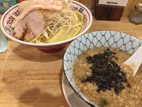 「アハハ煮干味玉つけ麺 900円」@中華そば ムタヒロの写真