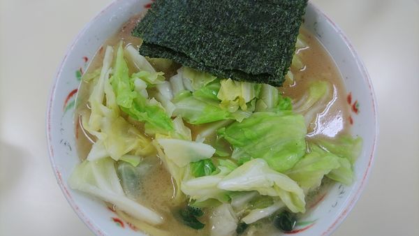 「キャベツラーメン、中、固め」@こうやの写真