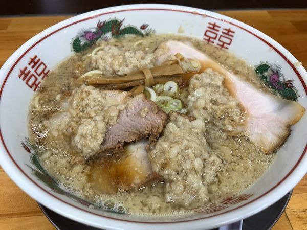 「背脂煮干しそば 鬼あぶら 700円」@中華そば ひらこ屋の写真