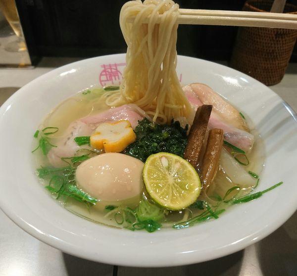 「【限定】しじみ蕎麦850円＋おろしポン酢餃子350円」@中華蕎麦 瑞山（ZUIZAN）の写真