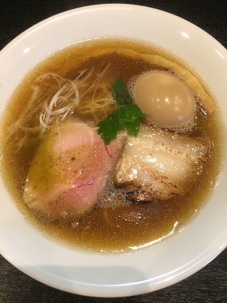 「味玉醤油そば」@麺屋 中川會 住吉店の写真