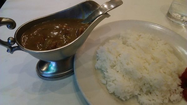 「特製ミートカレーライス 750円」@レストラン桂の写真