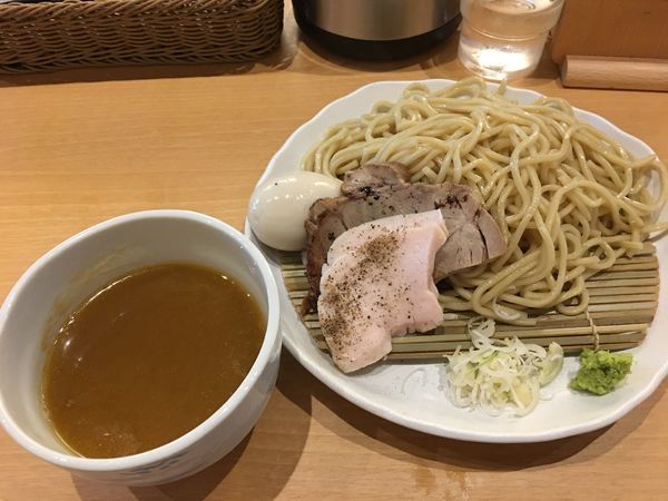 「よくばり 鶏つけそば 1000円」@麺屋すみす 半蔵門の写真