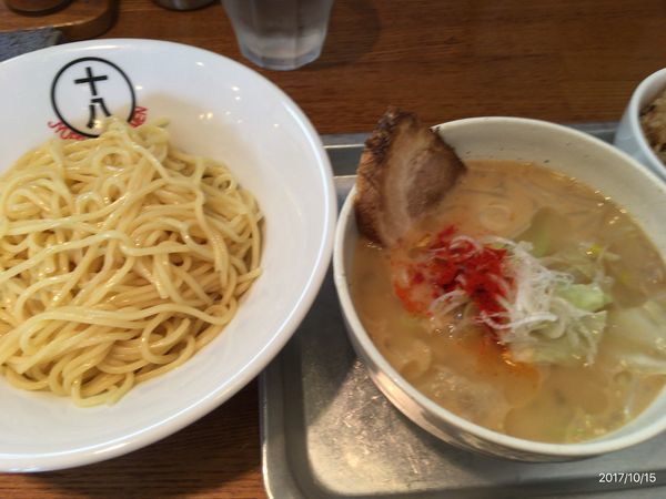 「味噌つけ麺」@十八製麺の写真
