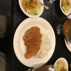 国産ロースとんかつカレー 和風 一般辛口 1,000円