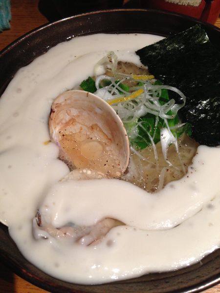 「蛤そば」@麺屋 大漁まことの写真