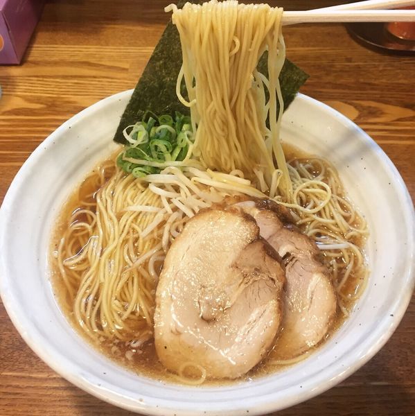 「豚そば700円」@上海麺館の写真