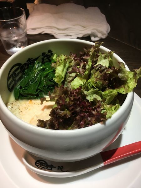 「鶏白湯塩大盛＋ほうれん草」@麺屋 時茂 西川口店の写真