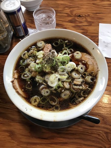 「チャーシューメン大盛 ライス」@中田製作所の写真