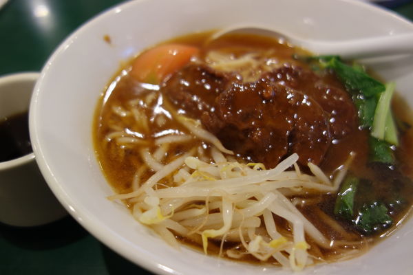 「百香牛肉麺500円（10/27まで）」@百香亭 野田店の写真