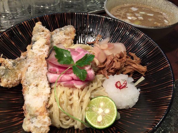 「創作 秋刀魚 990円」@麺や 庄のの写真