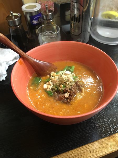 「タンタンメン780円」@中国料理 銀扇の写真