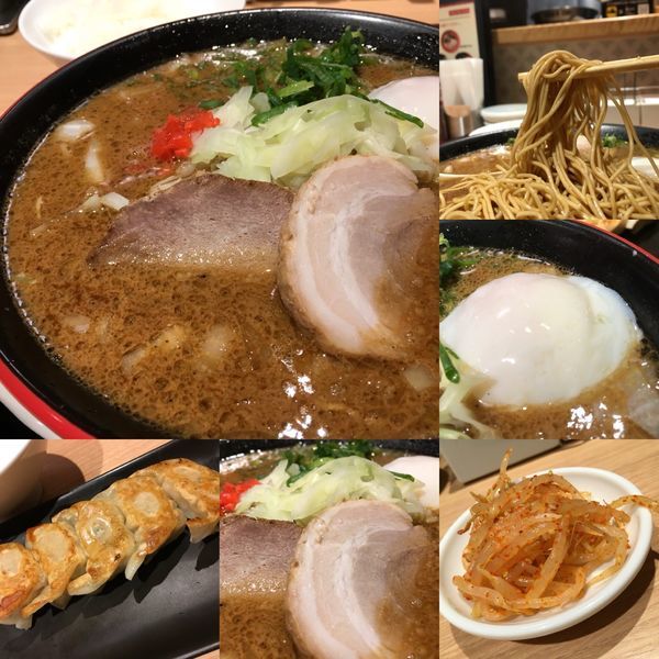 「創業祭ソースとんこつ大発明！＋Ａセット」@博多一風堂 五反田東口店の写真