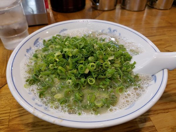 「ねぎラーメン(780円)」@博多ラーメン ばりこて 高田馬場店の写真