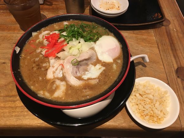 「ソースとんこつ大発明！」@一風堂 横浜ポルタ店の写真